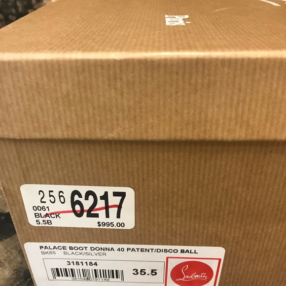 Christian Louboutin Palace 040 MM Boots 35.5 - Picture 8 of 8